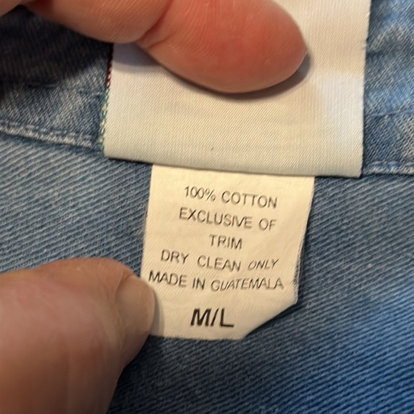 Threads on threads denim shirt - Picture 8 of 9